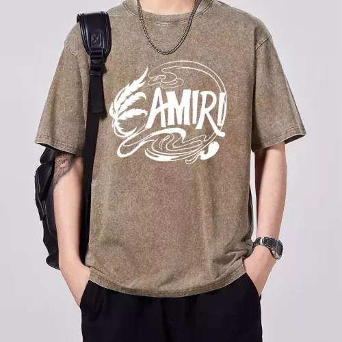 Wholesale Amiri T-Shirts Short Sleeved For Men #1354189 $45.00 USD, Wholesale Quality Replica Amiri T-Shirts