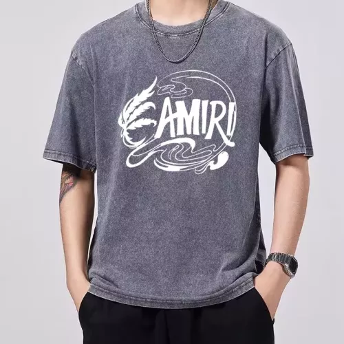 Wholesale Amiri T-Shirts Short Sleeved For Men #1354191 $45.00 USD, Wholesale Quality Replica Amiri T-Shirts