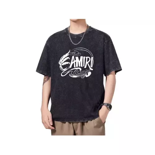 Wholesale Amiri T-Shirts Short Sleeved For Men #1354192 $45.00 USD, Wholesale Quality Replica Amiri T-Shirts