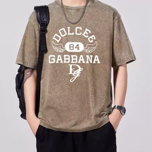 Wholesale Dolce &amp; Gabbana D&amp;G T-Shirts Short Sleeved For Men #1354197 $45.00 USD, Wholesale Quality Replica Dolce &amp; Gabbana D&amp;G T-Shirts