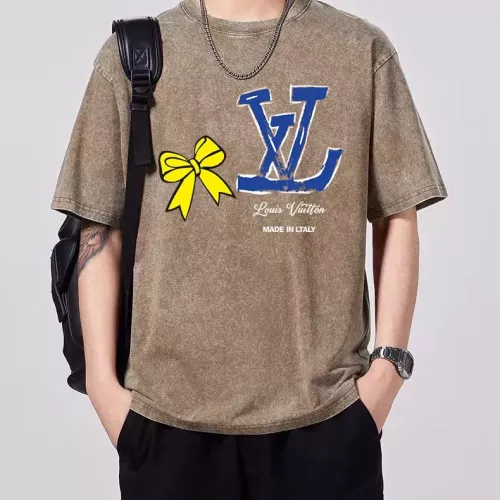Wholesale Louis Vuitton LV T-Shirts Short Sleeved For Men #1354209 $45.00 USD, Wholesale Quality Replica Louis Vuitton LV T-Shirts