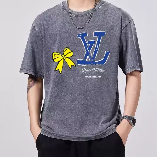 Wholesale Louis Vuitton LV T-Shirts Short Sleeved For Men #1354211 $45.00 USD, Wholesale Quality Replica Louis Vuitton LV T-Shirts