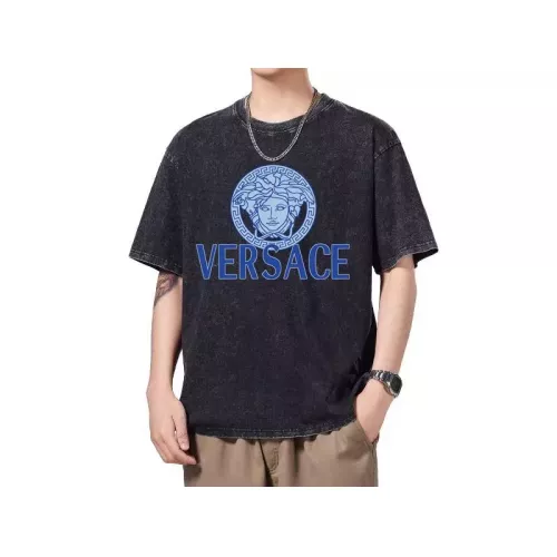 Wholesale Versace T-Shirts Short Sleeved For Men #1354220 $45.00 USD, Wholesale Quality Replica Versace T-Shirts