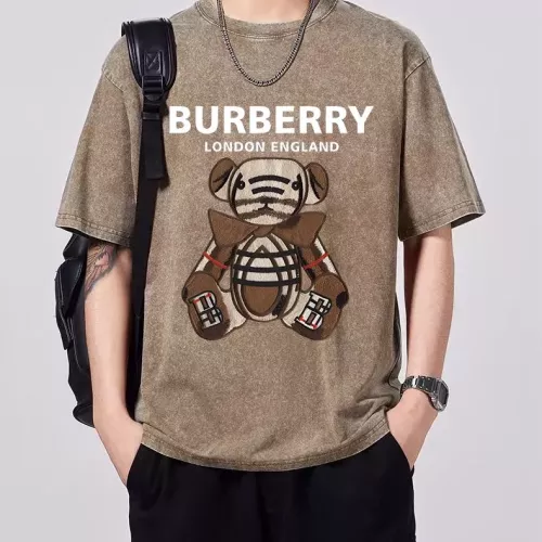 Wholesale Burberry T-Shirts Short Sleeved For Men #1354221 $45.00 USD, Wholesale Quality Replica Burberry T-Shirts