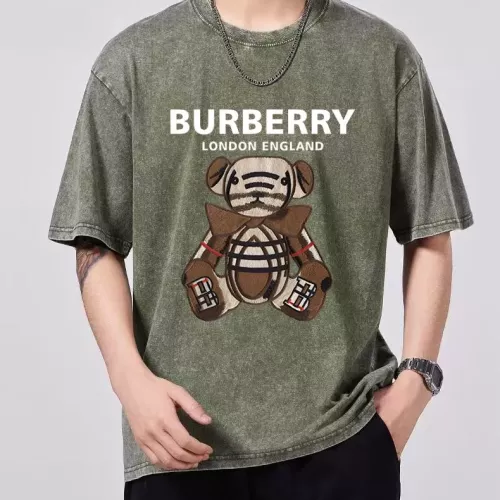 Wholesale Burberry T-Shirts Short Sleeved For Men #1354222 $45.00 USD, Wholesale Quality Replica Burberry T-Shirts