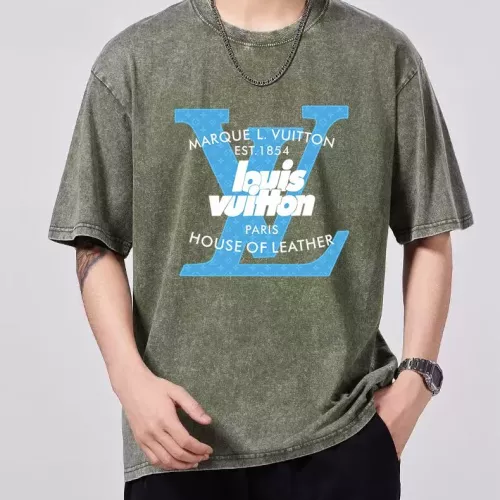 Wholesale Louis Vuitton LV T-Shirts Short Sleeved For Men #1354226 $45.00 USD, Wholesale Quality Replica Louis Vuitton LV T-Shirts