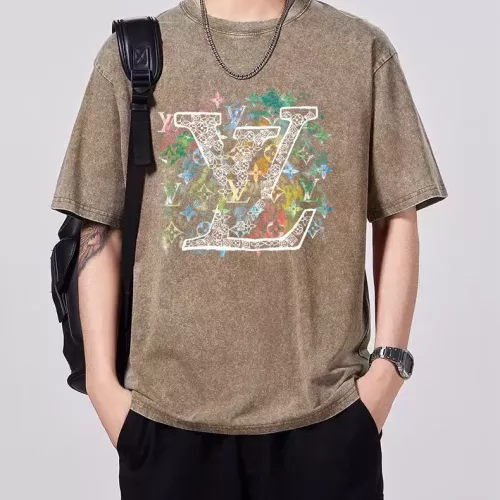 Wholesale Louis Vuitton LV T-Shirts Short Sleeved For Men #1354231 $45.00 USD, Wholesale Quality Replica Louis Vuitton LV T-Shirts
