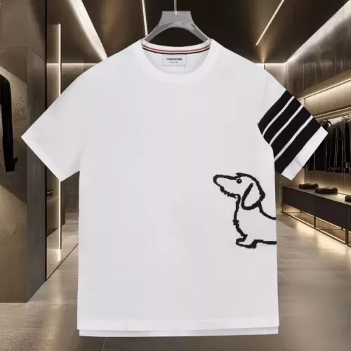 Wholesale Thom Browne TB T-Shirts Short Sleeved For Men #1354235 $45.00 USD, Wholesale Quality Replica Thom Browne TB T-Shirts