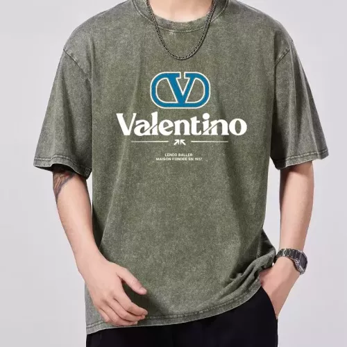 Wholesale Valentino T-Shirts Short Sleeved For Men #1354238 $45.00 USD, Wholesale Quality Replica Valentino T-Shirts