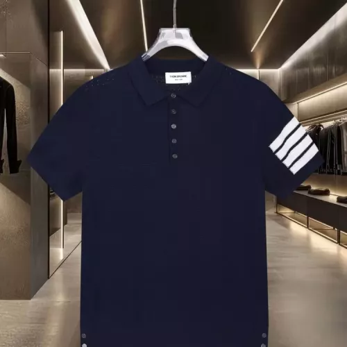 Wholesale Thom Browne TB T-Shirts Short Sleeved For Men #1354243 $45.00 USD, Wholesale Quality Replica Thom Browne TB T-Shirts