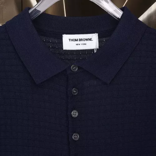 Replica Thom Browne TB T-Shirts Short Sleeved For Men #1354243 $45.00 USD for Wholesale