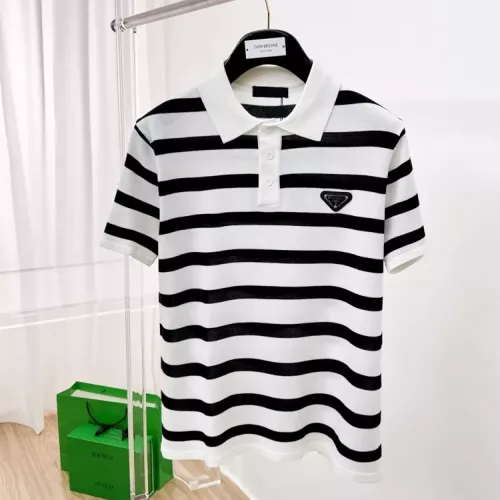 Wholesale Prada T-Shirts Short Sleeved For Men #1354273 $76.00 USD, Wholesale Quality Replica Prada T-Shirts
