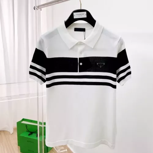 Wholesale Prada T-Shirts Short Sleeved For Men #1354278 $76.00 USD, Wholesale Quality Replica Prada T-Shirts