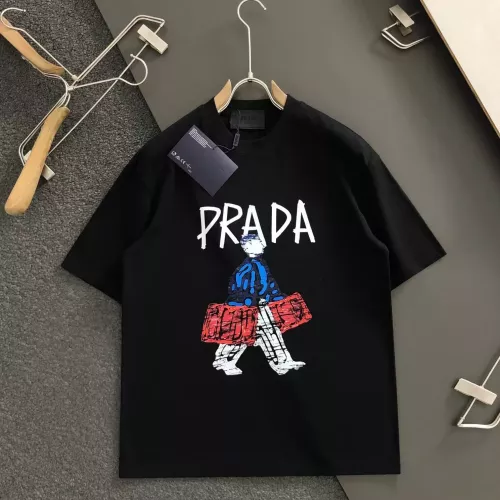 Wholesale Prada T-Shirts Short Sleeved For Men #1354298 $40.00 USD, Wholesale Quality Replica Prada T-Shirts