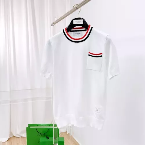 Wholesale Thom Browne TB T-Shirts Short Sleeved For Unisex #1354359 $68.00 USD, Wholesale Quality Replica Thom Browne TB T-Shirts