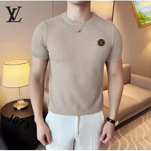 Wholesale Louis Vuitton LV T-Shirts Short Sleeved For Men #1354386 $42.00 USD, Wholesale Quality Replica Louis Vuitton LV T-Shirts
