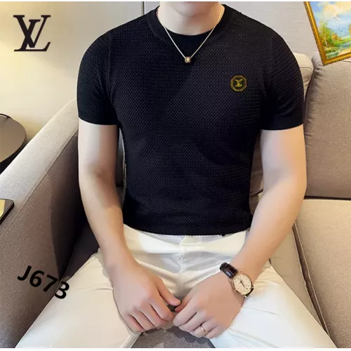 Wholesale Louis Vuitton LV T-Shirts Short Sleeved For Men #1354387 $42.00 USD, Wholesale Quality Replica Louis Vuitton LV T-Shirts