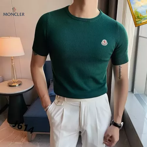 Wholesale Moncler T-Shirts Short Sleeved For Men #1354395 $42.00 USD, Wholesale Quality Replica Moncler T-Shirts