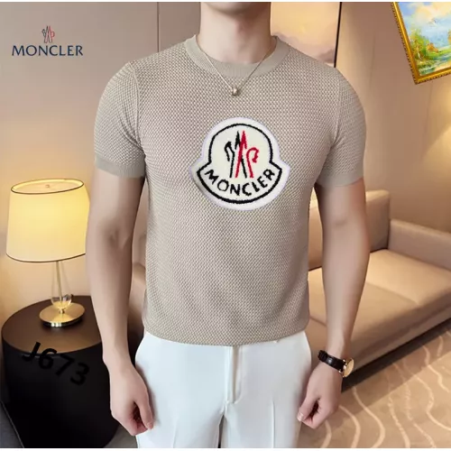 Wholesale Moncler T-Shirts Short Sleeved For Men #1354415 $42.00 USD, Wholesale Quality Replica Moncler T-Shirts