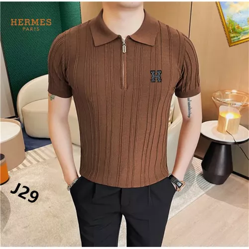 Wholesale Hermes T-Shirts Short Sleeved For Men #1354440 $42.00 USD, Wholesale Quality Replica Hermes T-Shirts