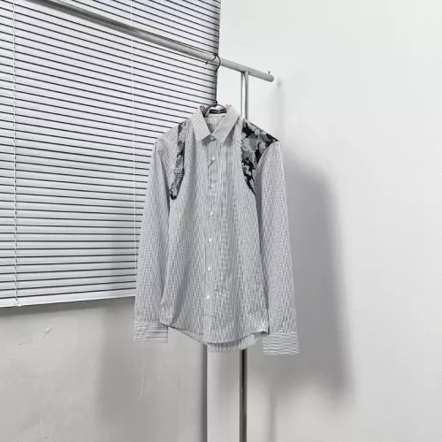 Wholesale Alexander McQueen Shirts Long Sleeved For Men #1354473 $76.00 USD, Wholesale Quality Replica Alexander McQueen Shirts