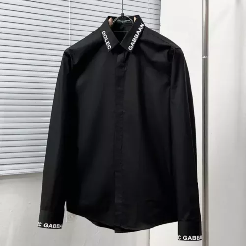 Wholesale Dolce &amp; Gabbana D&amp;G Shirts Long Sleeved For Men #1354476 $68.00 USD, Wholesale Quality Replica Dolce &amp; Gabbana D&amp;G Shirts