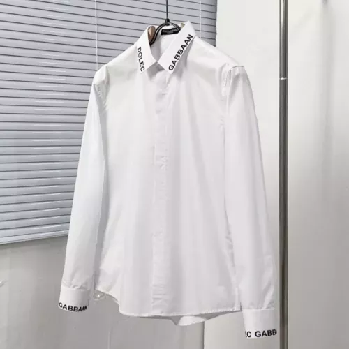 Wholesale Dolce &amp; Gabbana D&amp;G Shirts Long Sleeved For Men #1354477 $68.00 USD, Wholesale Quality Replica Dolce &amp; Gabbana D&amp;G Shirts