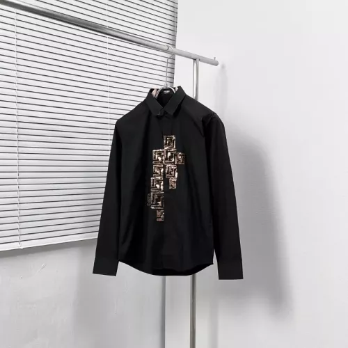 Wholesale Fendi Shirts Long Sleeved For Men #1354483 $76.00 USD, Wholesale Quality Replica Fendi Shirts