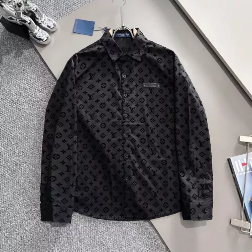 Wholesale Louis Vuitton LV Shirts Long Sleeved For Men #1354496 $68.00 USD, Wholesale Quality Replica Louis Vuitton LV Shirts