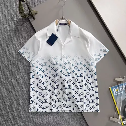 Wholesale Louis Vuitton LV Shirts Short Sleeved For Men #1354502 $60.00 USD, Wholesale Quality Replica Louis Vuitton LV Shirts