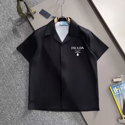 Wholesale Prada Shirts Short Sleeved For Men #1354512 $60.00 USD, Wholesale Quality Replica Prada Shirts
