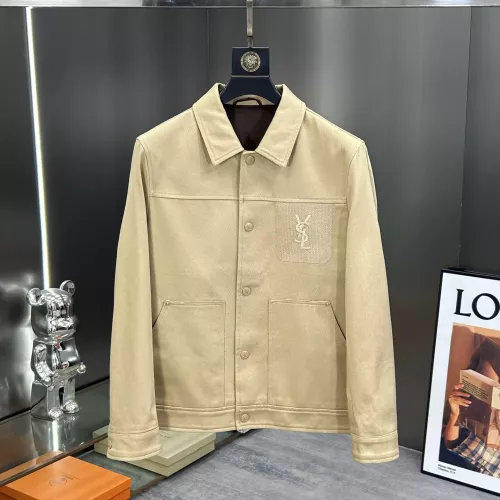 Wholesale Yves Saint Laurent YSL Jackets Long Sleeved For Men #1354525 $135.00 USD, Wholesale Quality Replica Yves Saint Laurent YSL Jackets