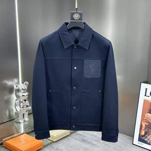 Wholesale Yves Saint Laurent YSL Jackets Long Sleeved For Men #1354526 $135.00 USD, Wholesale Quality Replica Yves Saint Laurent YSL Jackets