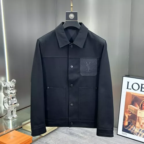 Wholesale Yves Saint Laurent YSL Jackets Long Sleeved For Men #1354528 $135.00 USD, Wholesale Quality Replica Yves Saint Laurent YSL Jackets