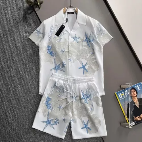 Wholesale Versace Tracksuits Short Sleeved For Men #1354529 $80.00 USD, Wholesale Quality Replica Versace Tracksuits