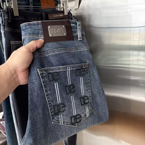 Wholesale Dolce &amp; Gabbana D&amp;G Jeans For Men #1354640 $98.00 USD, Wholesale Quality Replica Dolce &amp; Gabbana D&amp;G Jeans