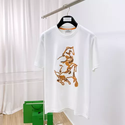 Wholesale Hermes T-Shirts Short Sleeved For Men #1354645 $76.00 USD, Wholesale Quality Replica Hermes T-Shirts