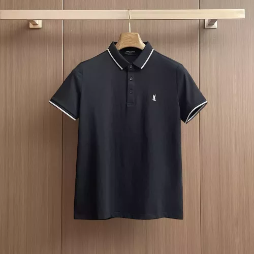 Wholesale Yves Saint Laurent YSL T-shirts Short Sleeved For Men #1354653 $76.00 USD, Wholesale Quality Replica Yves Saint Laurent YSL T-shirts