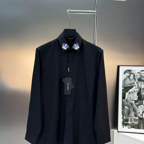 Wholesale Dolce &amp; Gabbana D&amp;G Shirts Long Sleeved For Men #1354808 $88.00 USD, Wholesale Quality Replica Dolce &amp; Gabbana D&amp;G Shirts
