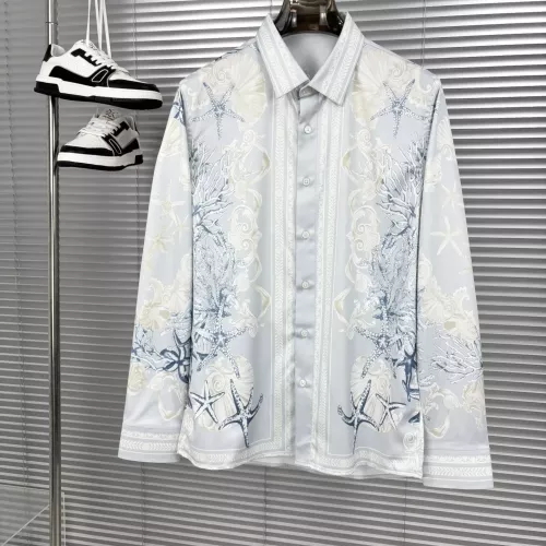 Wholesale Versace Shirts Long Sleeved For Men #1354809 $98.00 USD, Wholesale Quality Replica Versace Shirts