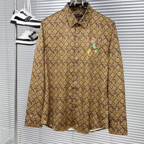 Wholesale Louis Vuitton LV Shirts Long Sleeved For Men #1354812 $98.00 USD, Wholesale Quality Replica Louis Vuitton LV Shirts