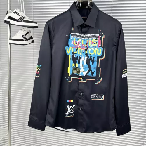 Wholesale Louis Vuitton LV Shirts Long Sleeved For Men #1354816 $98.00 USD, Wholesale Quality Replica Louis Vuitton LV Shirts