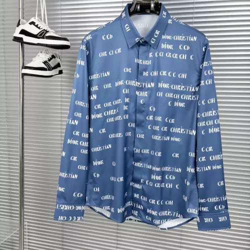 Wholesale Christian Dior Shirts Long Sleeved For Men #1354831 $98.00 USD, Wholesale Quality Replica Christian Dior Shirts