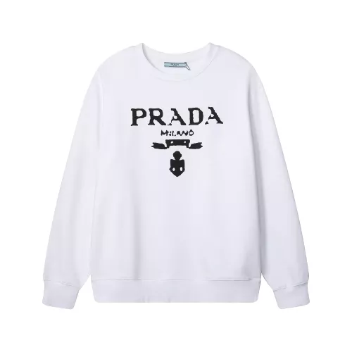 Wholesale Prada Hoodies Long Sleeved For Unisex #1354878 $45.00 USD, Wholesale Quality Replica Prada Hoodies
