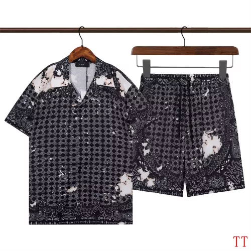 Wholesale Amiri Tracksuits Short Sleeved For Men #1354888 $52.00 USD, Wholesale Quality Replica Amiri Tracksuits