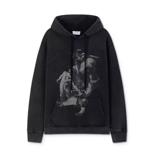 Wholesale Off-White Hoodies Long Sleeved For Unisex #1354997 $60.00 USD, Wholesale Quality Replica Off-White Hoodies