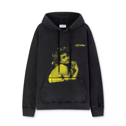 Wholesale Off-White Hoodies Long Sleeved For Unisex #1354999 $60.00 USD, Wholesale Quality Replica Off-White Hoodies