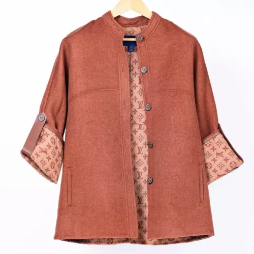 Wholesale Louis Vuitton LV Coat Long Sleeved For Women #1355031 $390.08 USD, Wholesale Quality Replica Louis Vuitton LV Coat