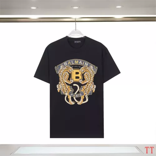 Wholesale Balmain T-Shirts Short Sleeved For Unisex #1355033 $32.00 USD, Wholesale Quality Replica Balmain T-Shirts