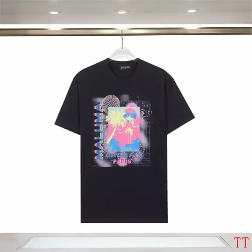 Wholesale Balmain T-Shirts Short Sleeved For Unisex #1355040 $32.00 USD, Wholesale Quality Replica Balmain T-Shirts